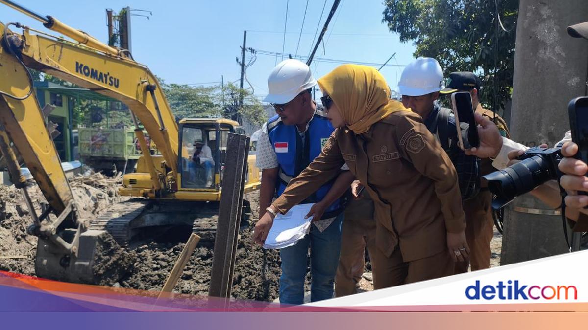 Rumah Pompa Depan Lippo Plaza Sidoarjo Ditarget Rampung Desember