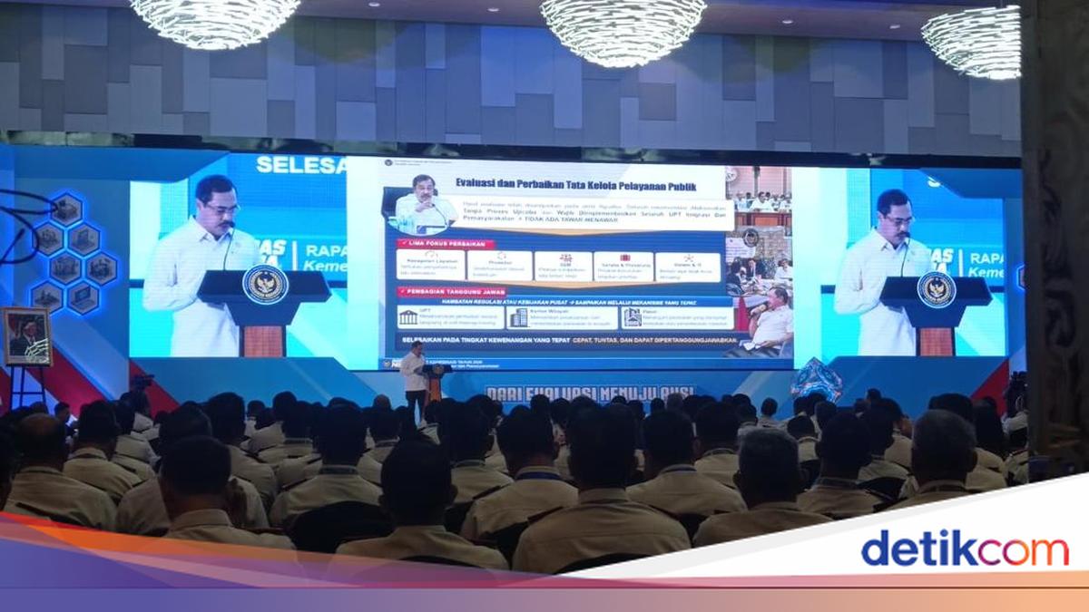 Menteri Agus Minta Jajaran Imipas Bikin Layanan Makin Mudah dan Transparan
