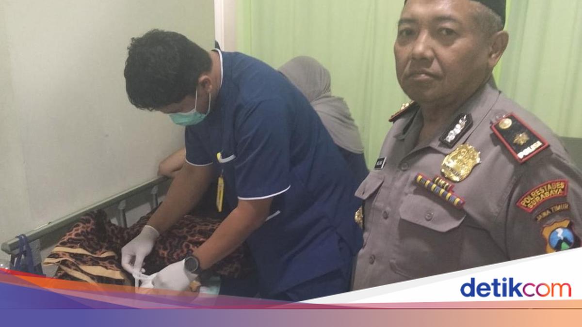Pria di Surabaya Bacok Istri Siri gegara Anak Ditegur