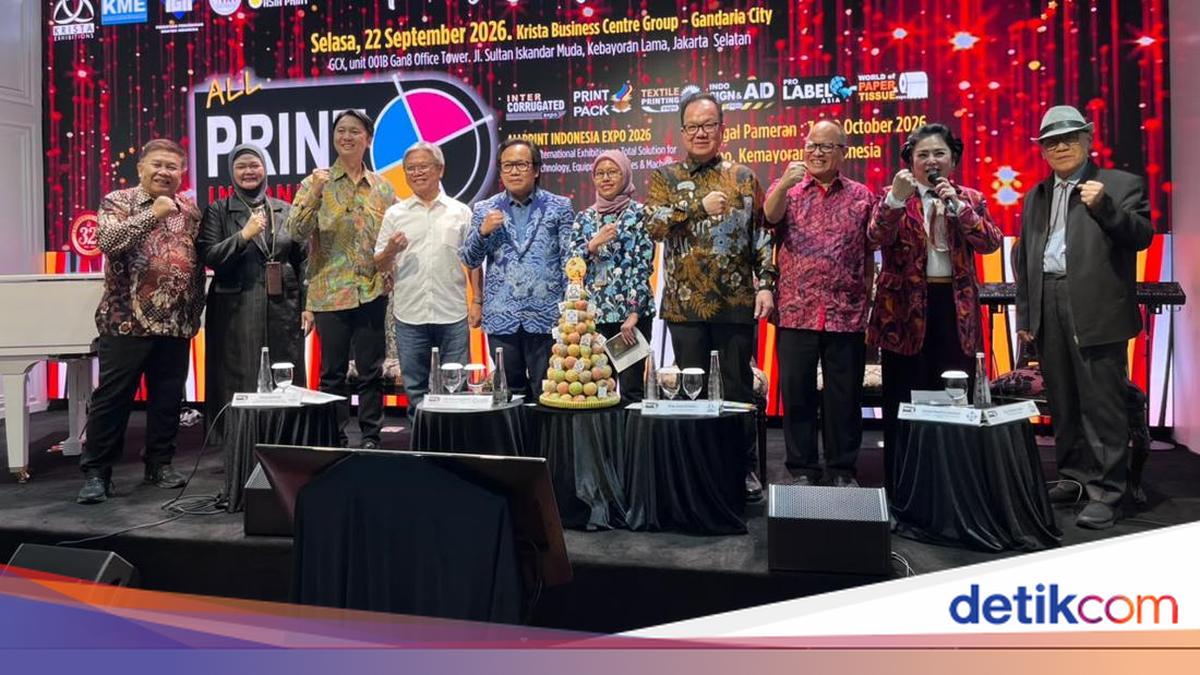 Pameran Industri Percetakan ALLPrint Indonesia 2026 Digelar Oktober di JIExpo