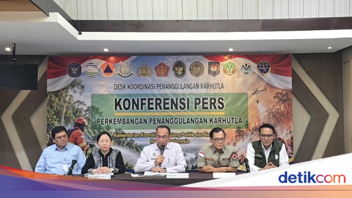 Hotspot Karhutla Nasional Turun dari 1.988 Jadi 948, Kalteng Masih Tertinggi