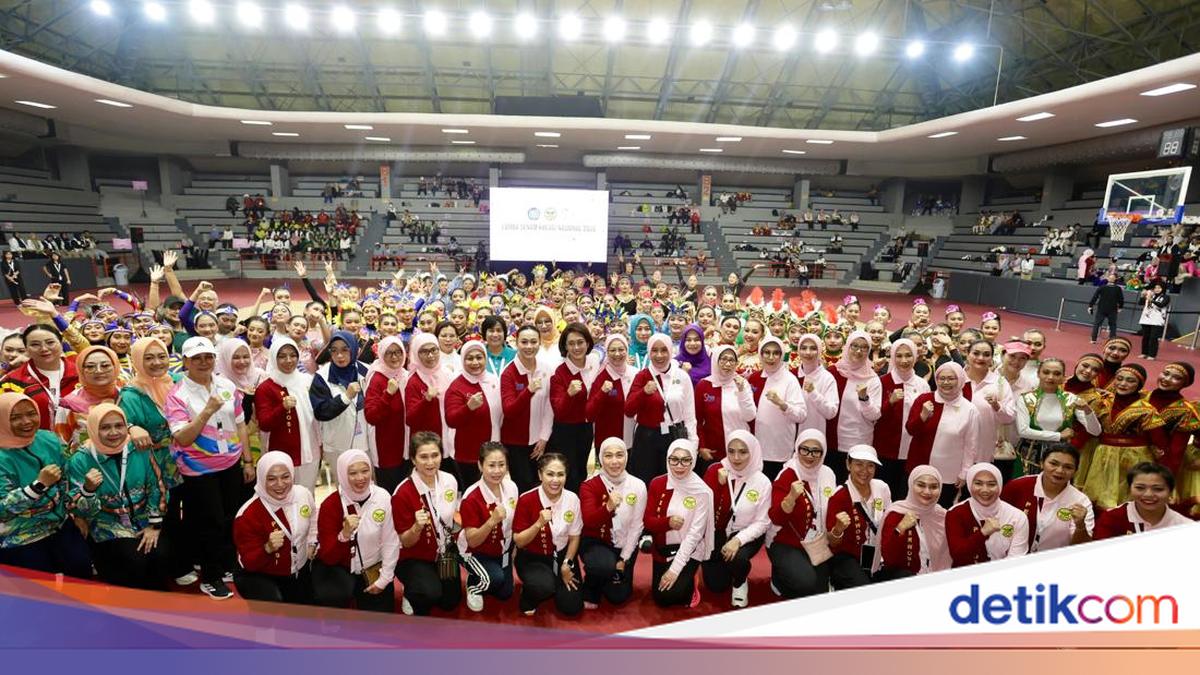 Ketum TP PKK Dorong Olahraga Jadi Bagian dari Kehidupan Keluarga