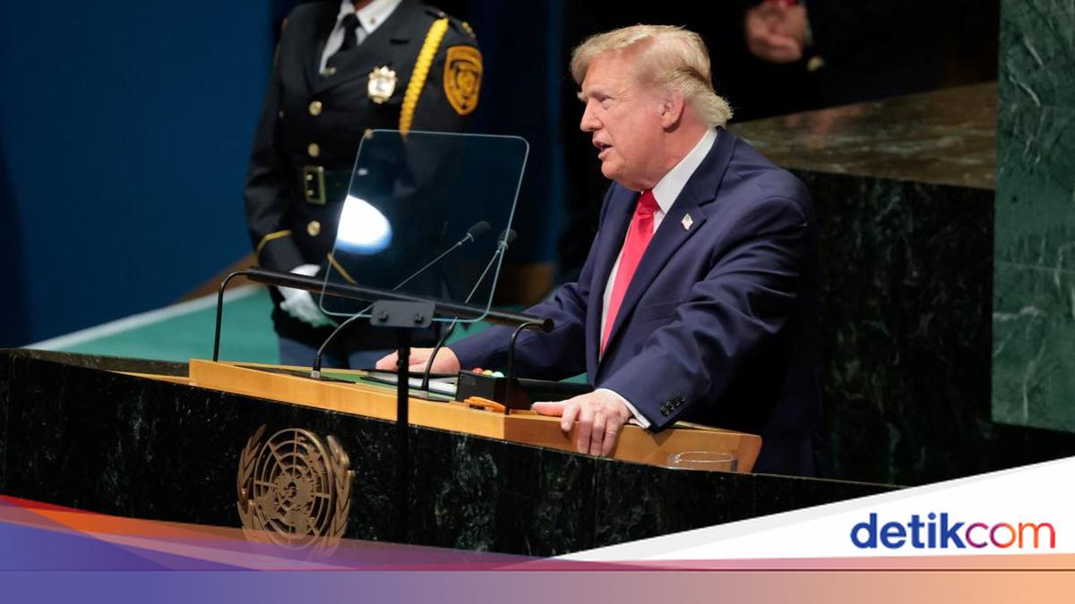 Pidato di Sidang Umum PBB, Trump Ucap Terima Kasih ke Indonesia soal Gaza