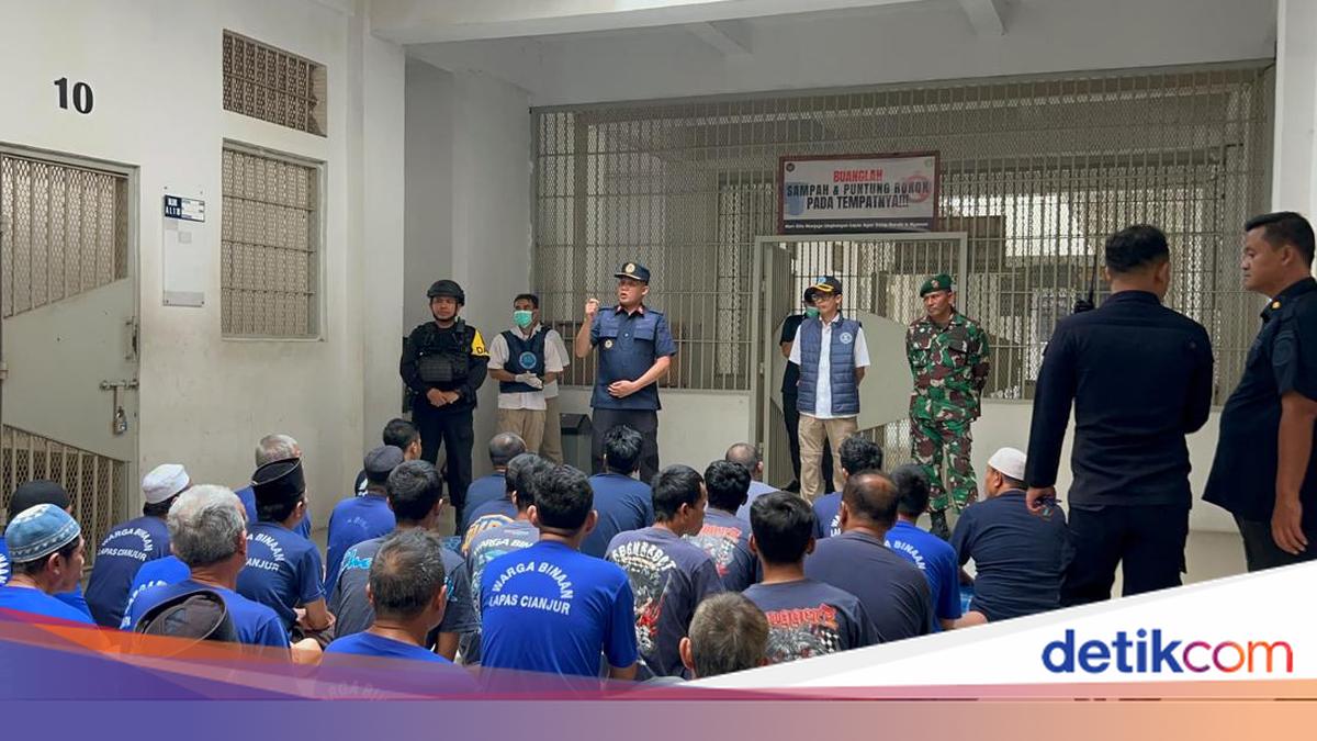 Lapas Cianjur Disisir, Petugas Temukan Benda Terlarang