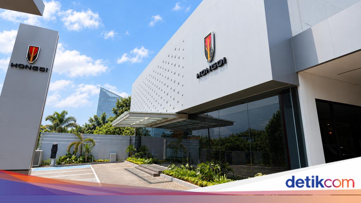 Wujud Rumah Pertama Mobil Mewah Hongqi di Mampang