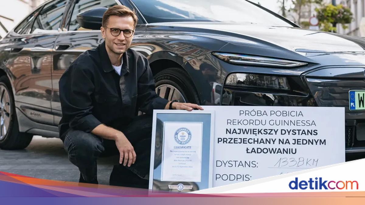 Rekor Dunia Pecah! Mobil Listrik Ini Bisa Jalan 1.338 Km Sekali Ngecas