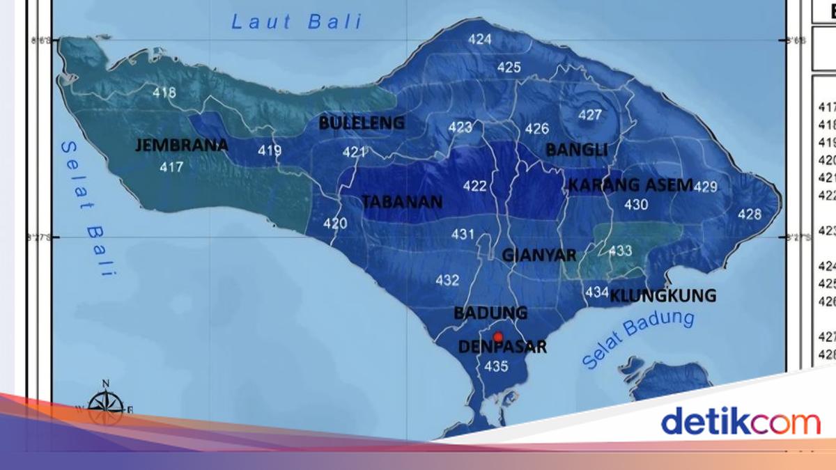 Musim Hujan di Bali Mundur, Diprediksi Mulai November