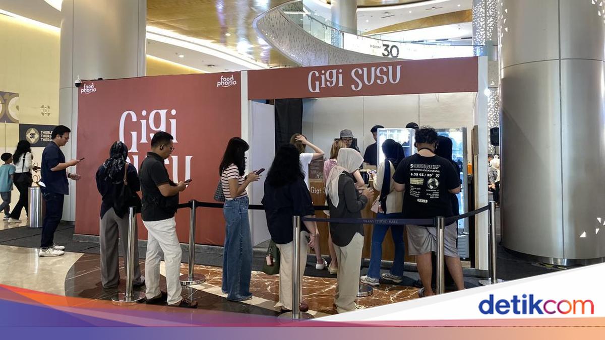 Rela Antre 1 Jam, Demi Cicip Caramel Latte dari Gigi Susu di Foodphoria!