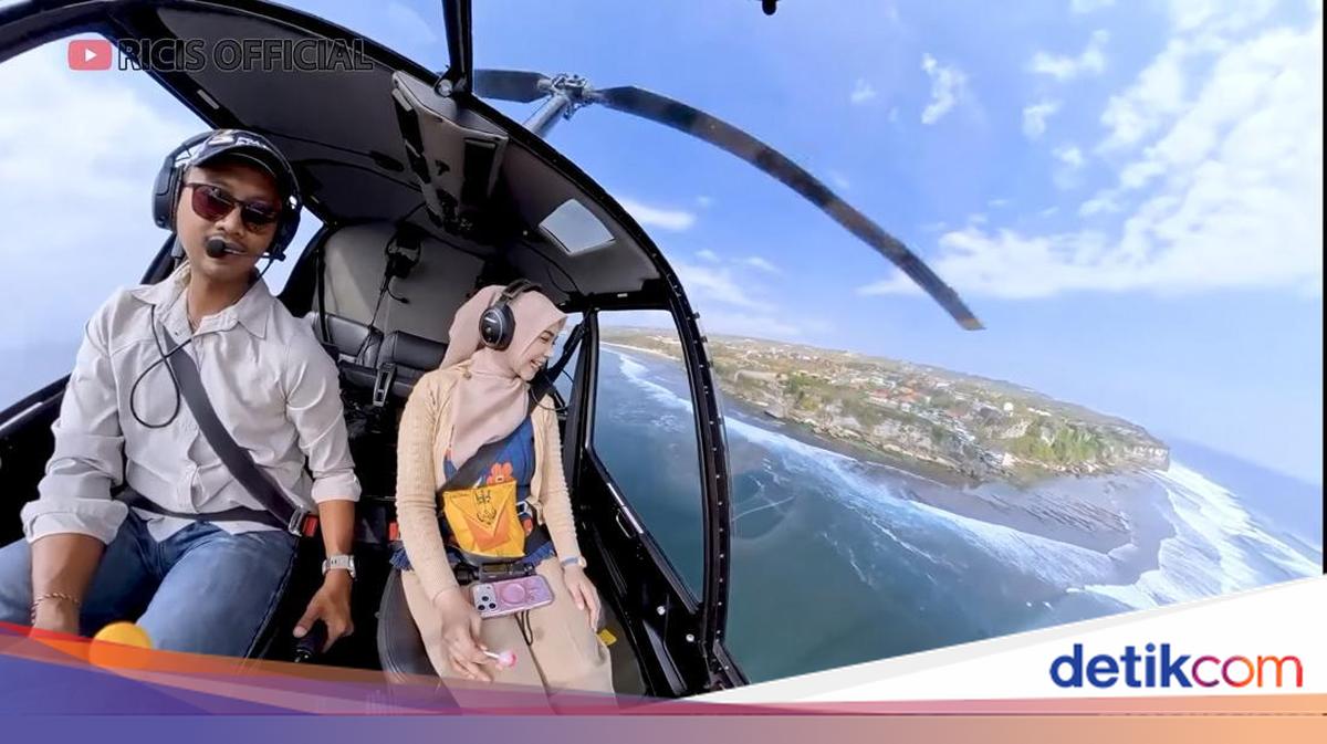 Sempat Dapat Pengalaman Buruk, Ria Ricis Naik Helikopter Tempat Lain di ...