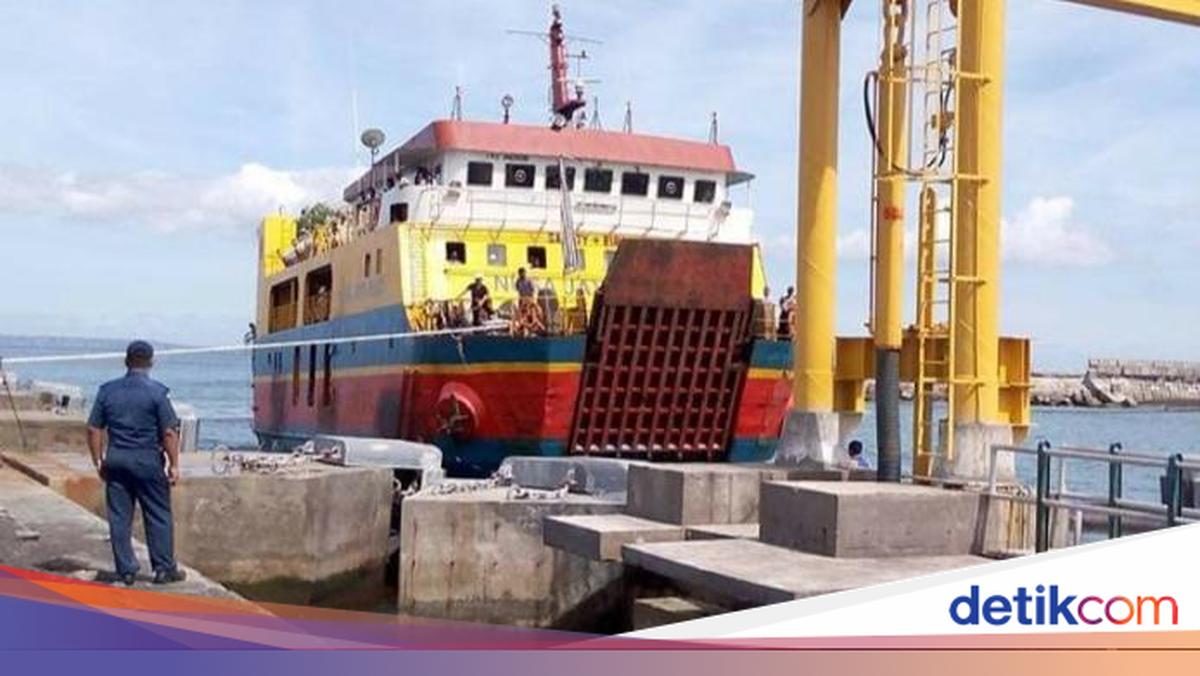Lambung Bocor Rampung Diperbaiki, KMP Nusa Jaya Abadi Nusa Penida ...