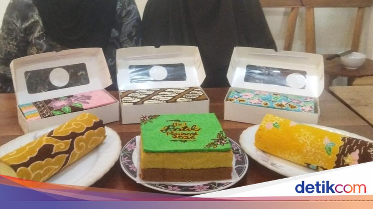 Kreatif! Warga Klaten Bikin Kue Motif Batik, Pesanan Tembus Papua ...