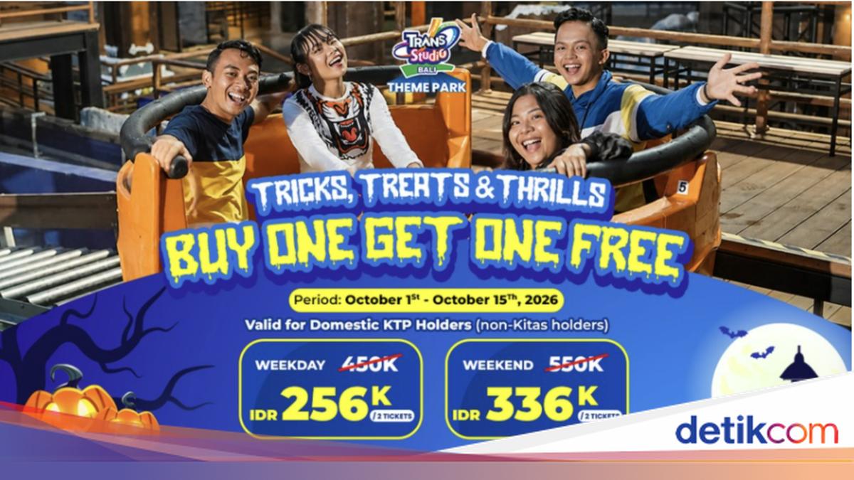 Oktoberan di Trans Studio Bali, Ada Promo Tiket untuk 2 Orang Mulai Rp ...