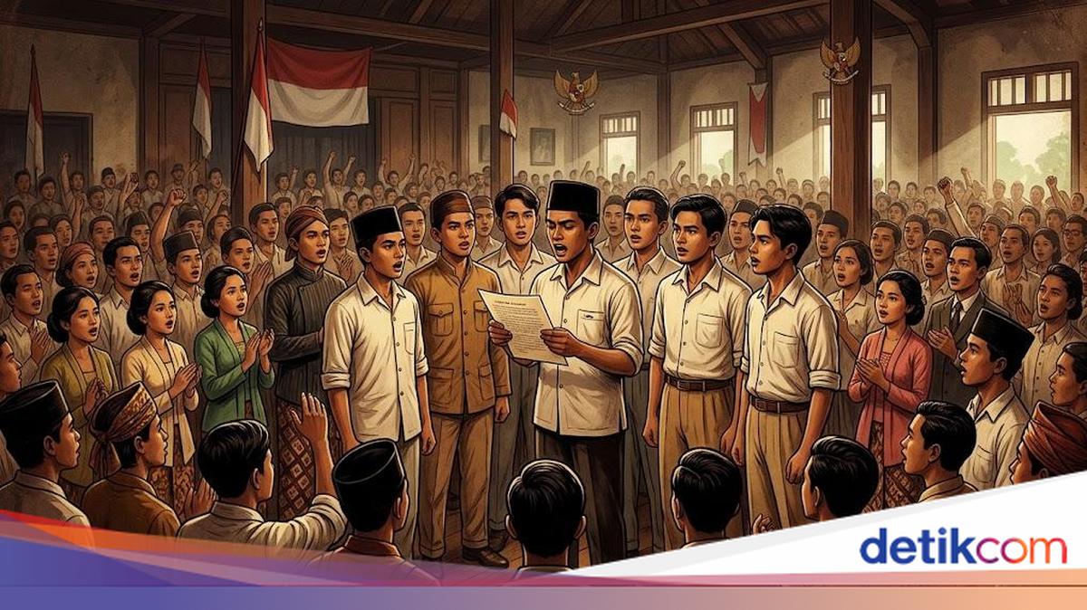 Teks Sumpah Pemuda 28 Oktober 1928 Lengkap Format PDF-nya
