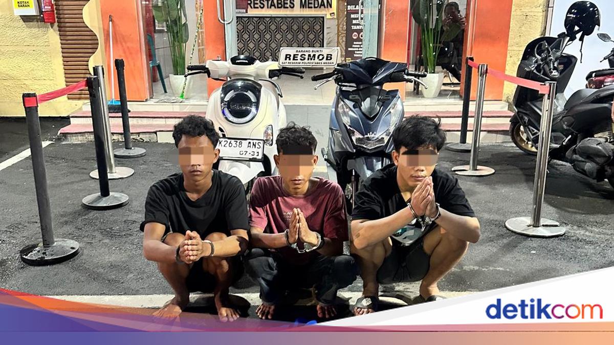 Three Teenagers Arrested in Motorcycle Robbery in North Sumatra