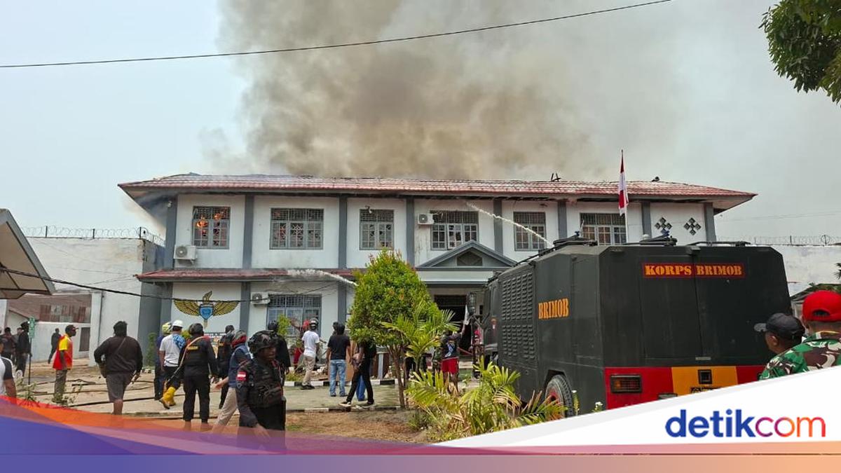 Lapas Merauke Diduga Dibakar Usai Razia HP, Sejumlah Napi Kabur