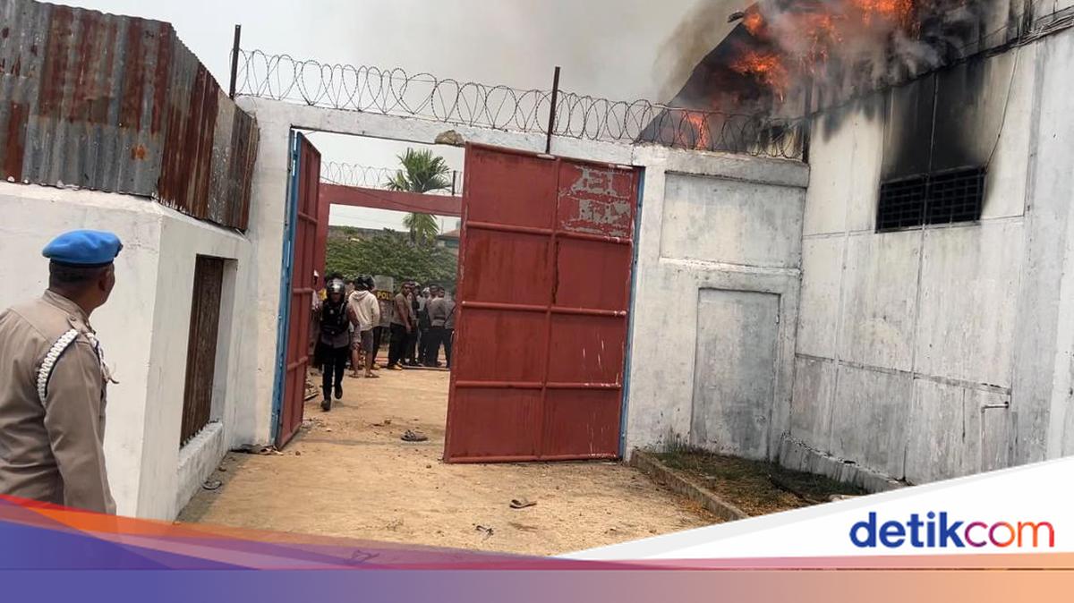 2 Napi Kabur Usai Lapas Merauke Diduga Dibakar Masih Diburu
