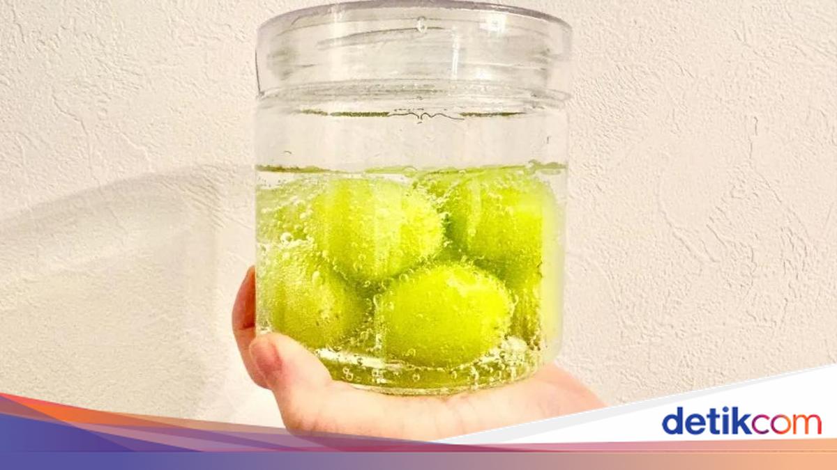 Cobain Rendam Anggur Muscat dalam Air Karbonasi, Gimana Ya Rasanya?