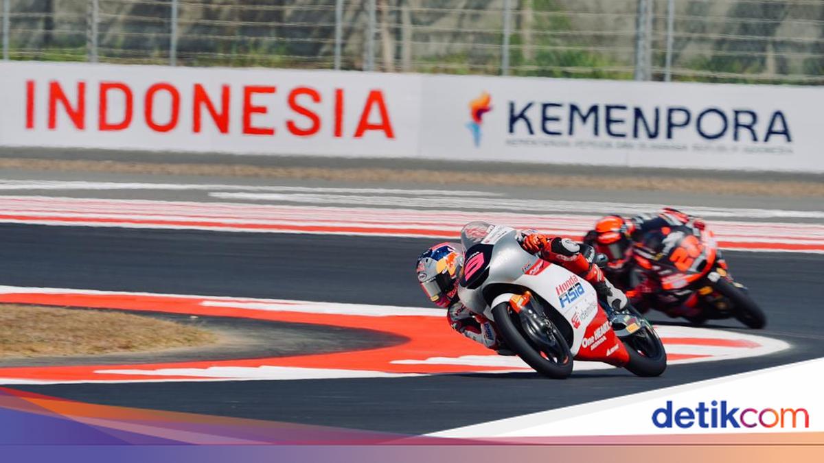 Fjinis Finis Posisi 6 di Mandalika, Veda Ega Kini Peringkat 7 Klasemen Moto3