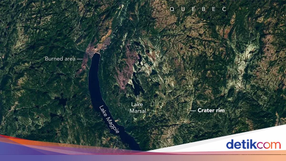 Camper Discovers 390-Million-Year-Old Impact Crater on Google Maps