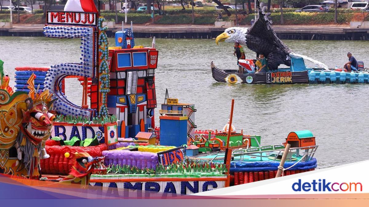 43 Recycled Boats Prepared for Jakarta’s CiLung Fest