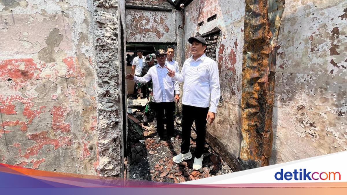 2 Rumah di Sidoarjo Terbakar, Subandi Targetkan Perbaikan Pekan Ini