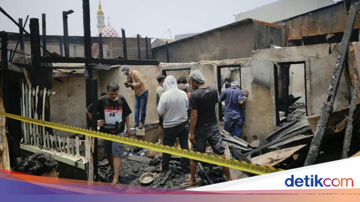 Kebakaran Hanguskan Rumah di Jalan Rappokalling Utara 1 Makassar