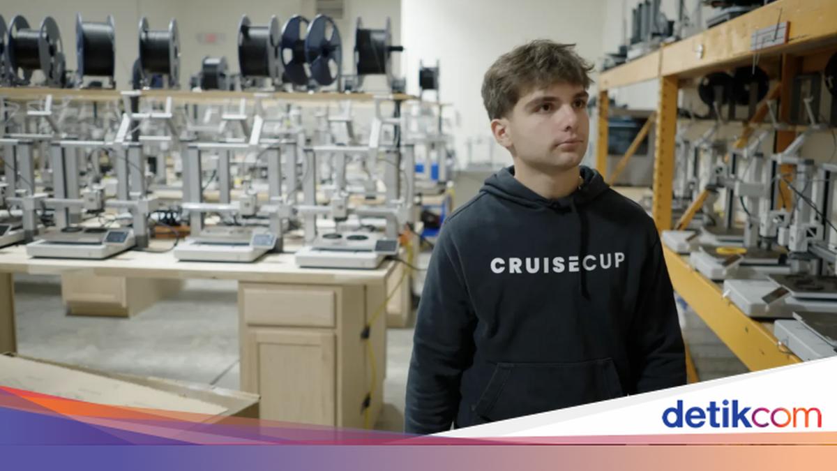 Baru Lulus SMA, Remaja 19 Tahun Raup Rp 14,5 Miliar dari Bisnis Cetak 3D