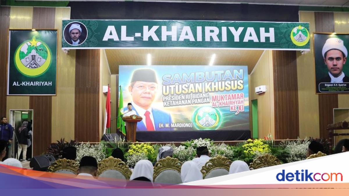 Mardiono Bicara Pentingnya Swasembada Pangan di Muktamar Al Khairiyah