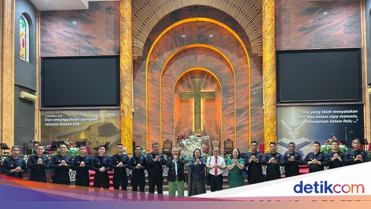 Brimob Polda Metro Perkuat Kamtibmas Lewat Minggu Kasih di Tangerang