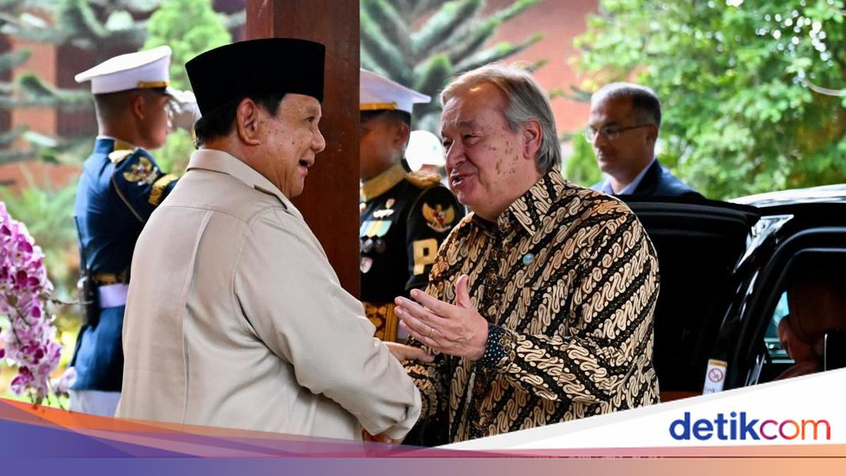Usai Bertemu Prabowo, Sekjen PBB Bakal Bermalam di Hambalang