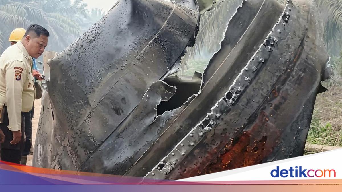 Logam Besar Misterius Ditemukan di Kebun Sawit Kotim Kalteng