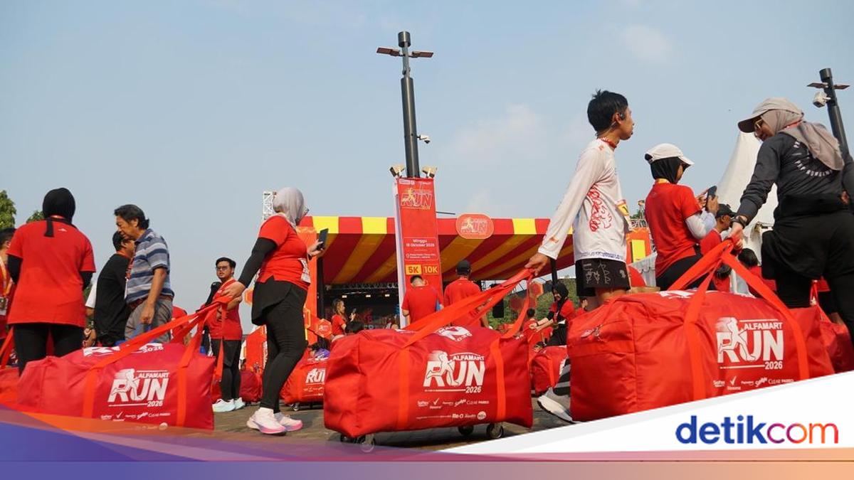It's crowded at Medsos, Alfamily Run 2026 Unboxing Goodie Bag 50 Kg