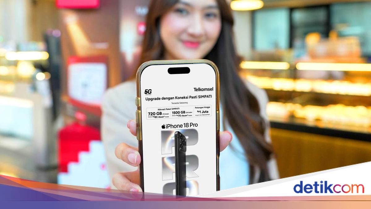 Telecomsel Give Bundling Hello & SIMPATI for iPhone 18 Pro Series