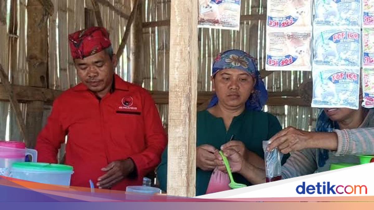 Indonesian MP Gives Business Capital to Shopkeeper Who Sells in Party Uniform