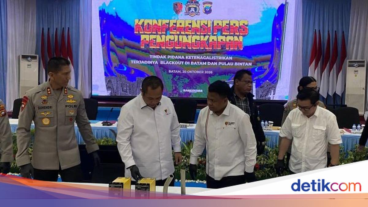 Bareskrim Tetapkan 5 Tersangka Kasus Blackout di Batam