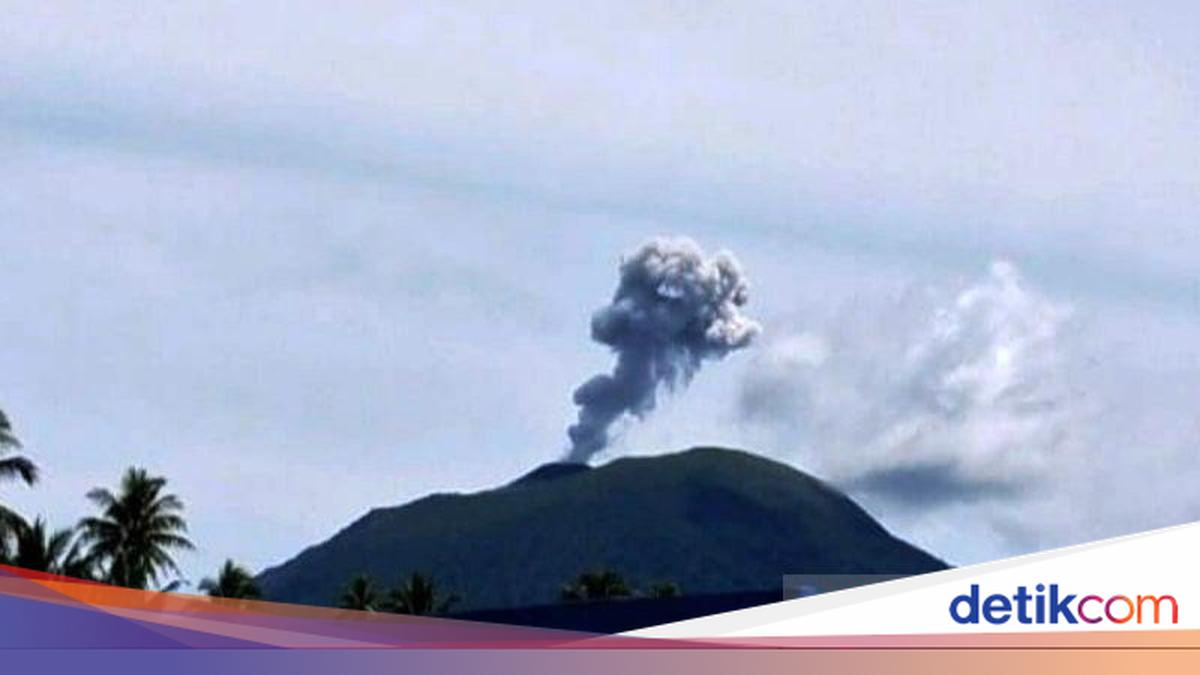 Mother Mountain in Maluku North broke 5 times since this day