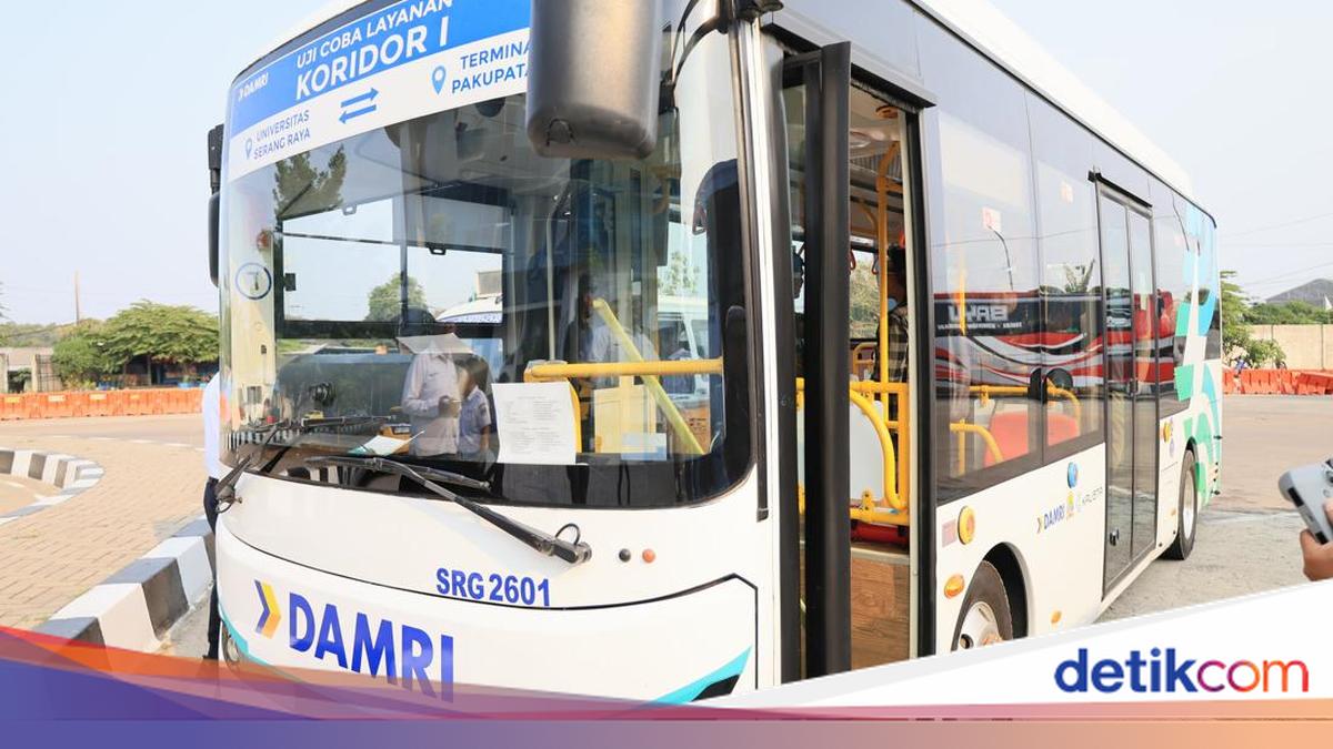 Uji Coba Bus Listrik, Pemkot Serang Klaim Angkot Belum Menolak