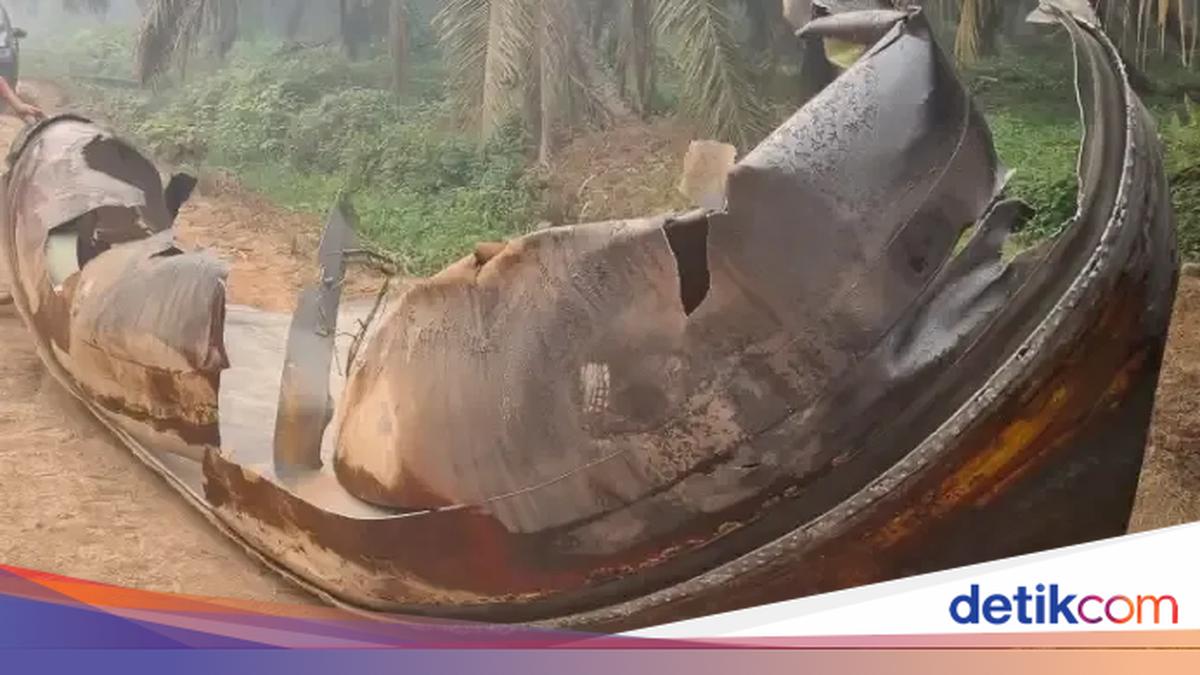 Puing roket zhuque zq yang jatuh di sampit