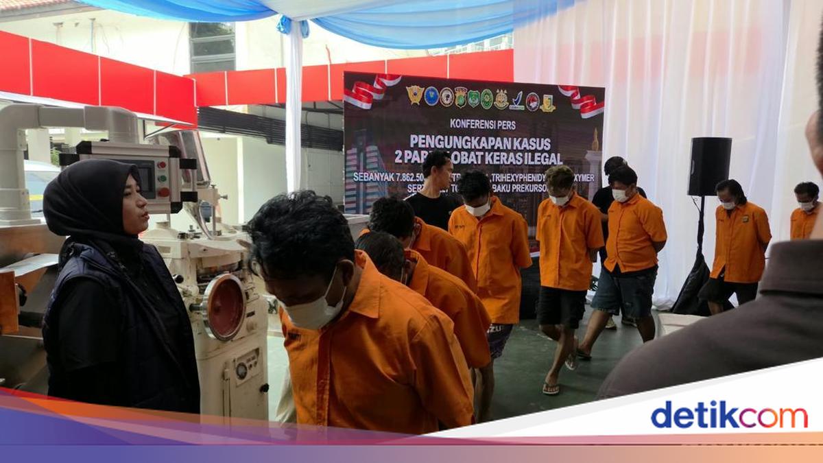 Digaji hingga Rp 10 Juta, Operator Dilarang Keluar dari Pabrik Tramadol