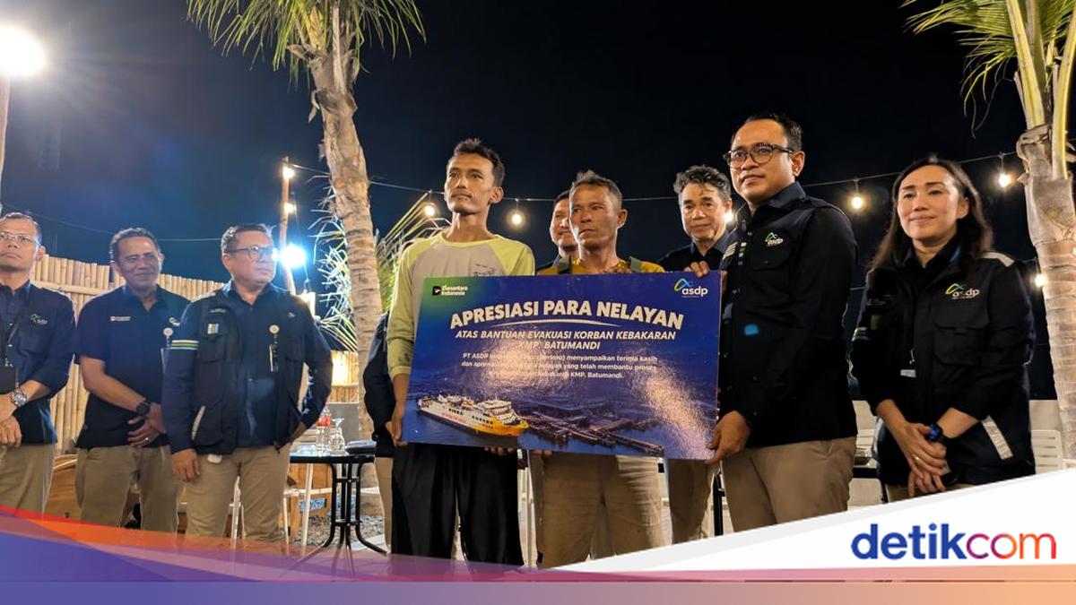 Cerita Nelayan Ikut Bantu Evakuasi Penumpang KMP Batumandi Terbakar di Merak