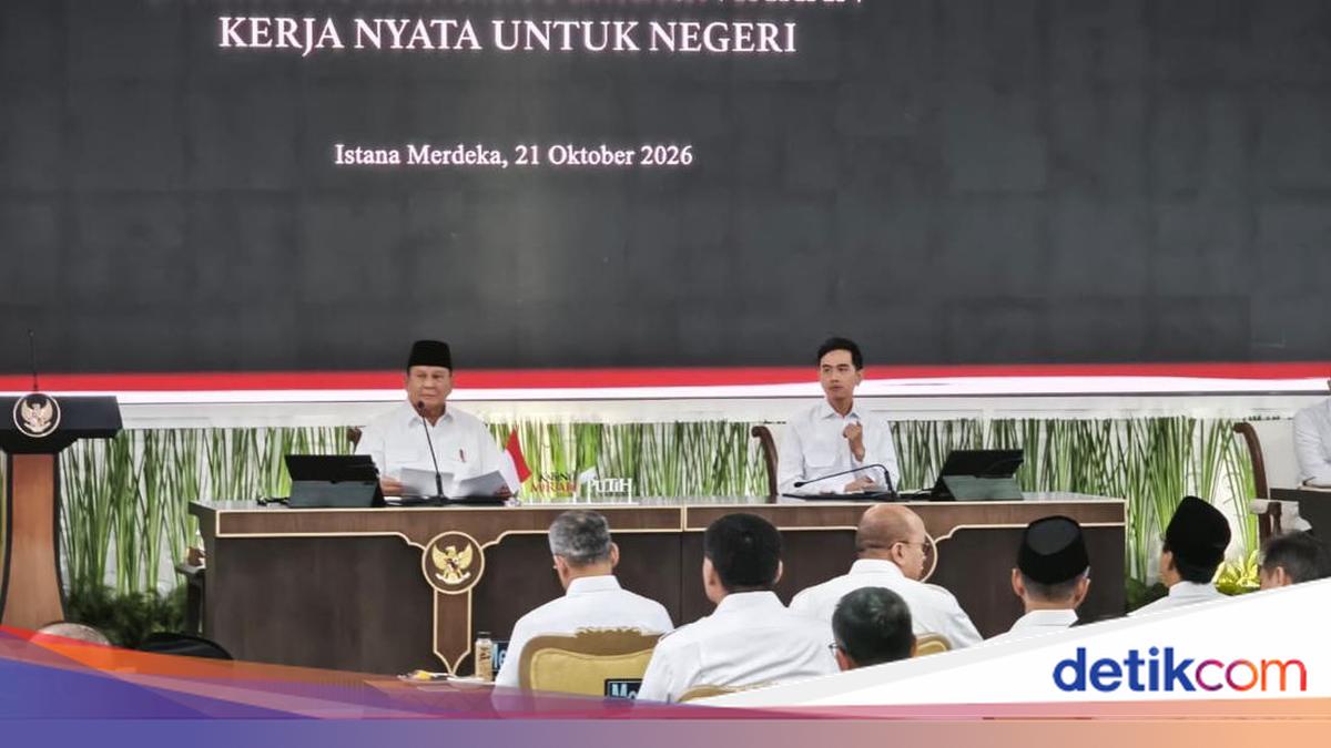 Sidang Kabinet 2 Tahun Pemerintahan, Prabowo: Saya Bangga Jadi Pemimpinmu