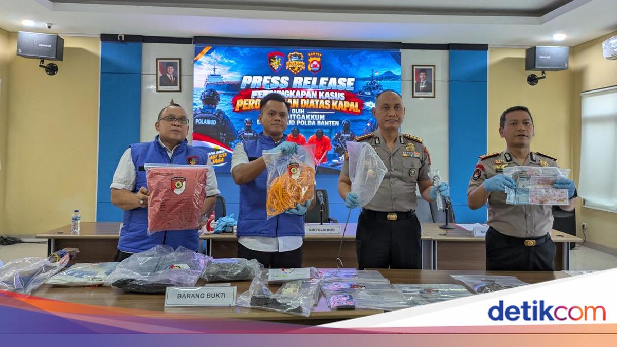 2 Perompak Suku Cadang Kapal di Perairan Banten Ditangkap