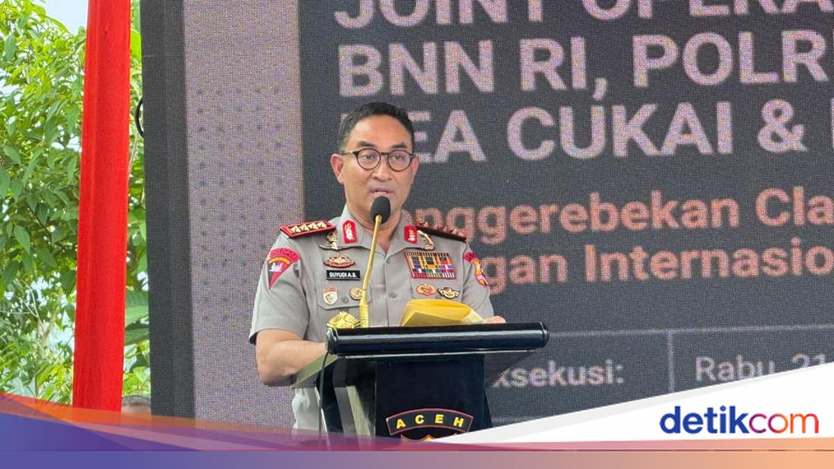 Kapolri Bongkar Lab Narkoba 1,2 Ton di Aceh, Terbesar di Indonesia
