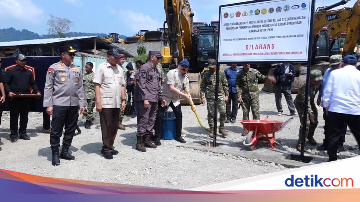 Satgas PKH Cabut Izin 3.500 Hektare Tambang Emas PT KEL di Nabire