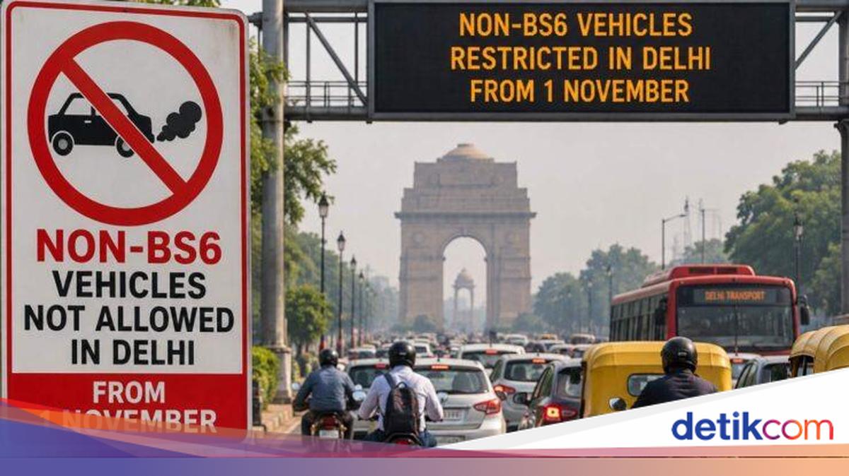 India Larang Mobil-Motor Tinggi Emisi Masuk Ibu Kota, Indonesia Kapan?