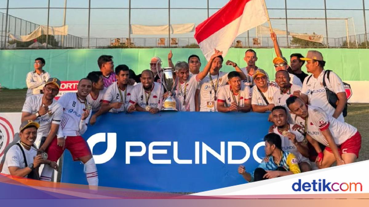 Tim Mini Soccer Pelindo Juara Turnamen Korporat Internasional