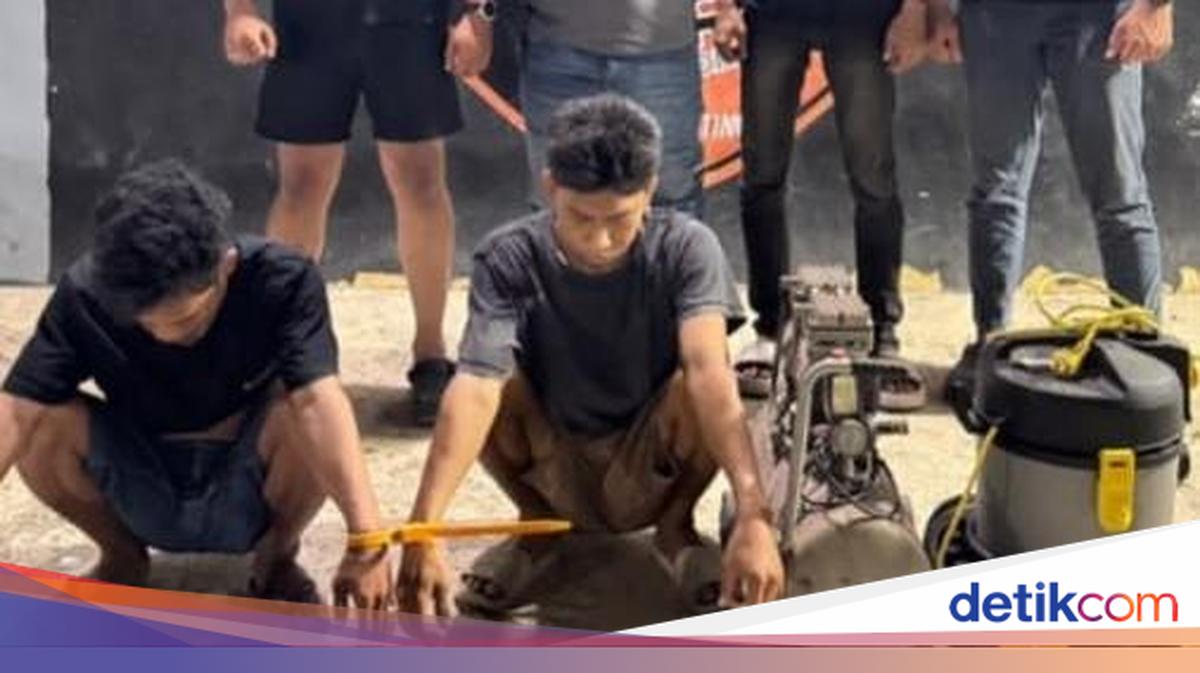 Karyawan di Jeneponto Nekat Curi Kompresor demi Beli Sabu