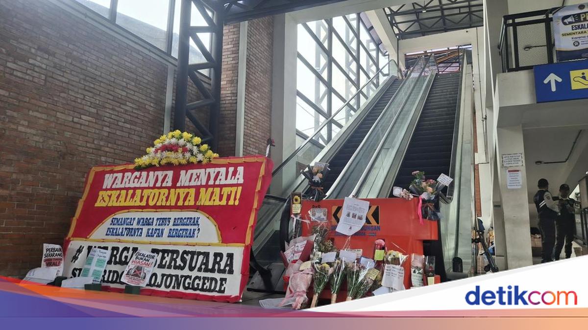 Bojonggede Station Escalator Repairs Expected by Late November