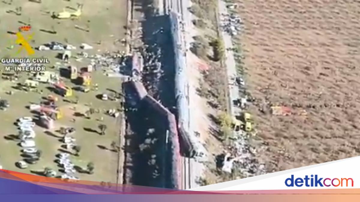 Tabrakan Horor 2 Kereta Cepat di Spanyol Terjadi Saat Melaju 200 Km/Jam