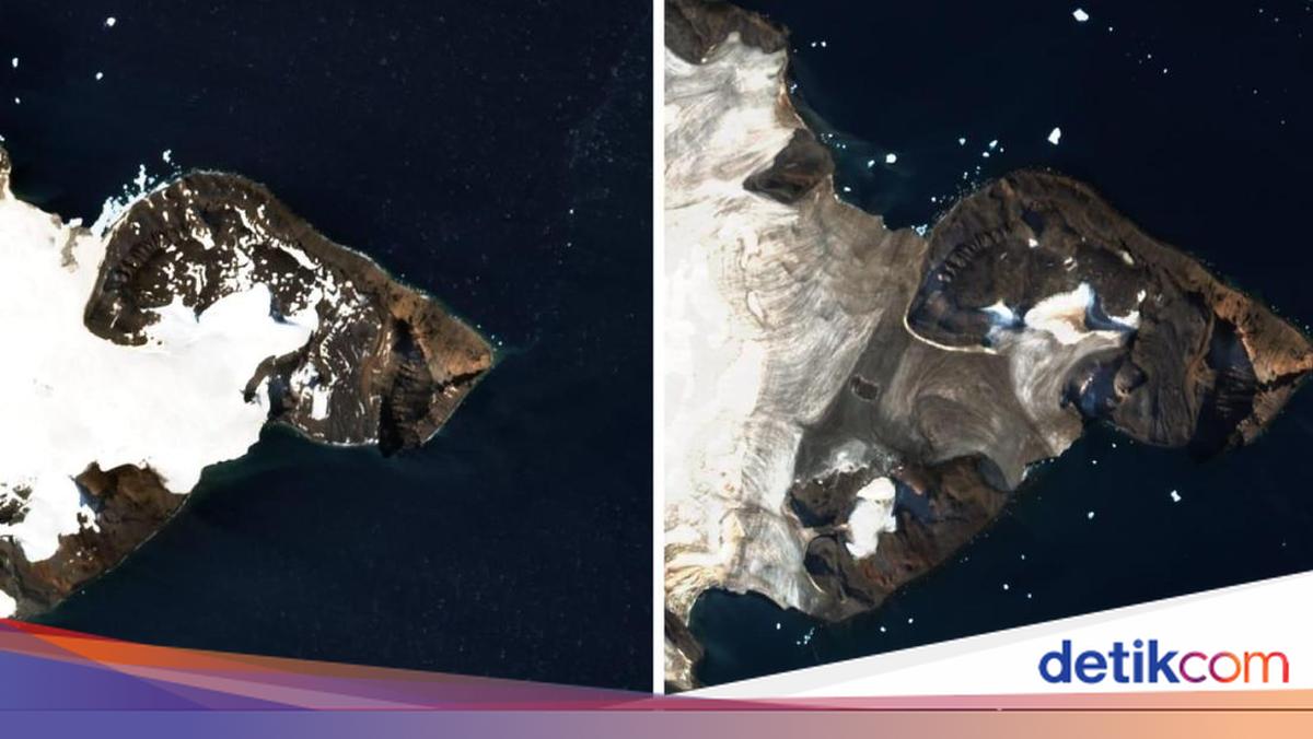 NASA Satellite Captures Skull-Shaped Ice Illusion in Antarctica